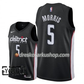 Dječji NBA Dres Washington Wizards Markieff Morris 5 Nike 2018-19 City Edition Crna Swingman